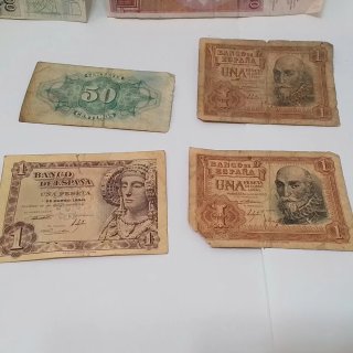 Billetes antiguos españoles