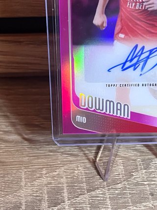Max Dowman Auto pink /250 RC 2025/26