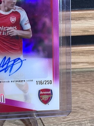 Max Dowman Auto pink /250 RC 2025/26
