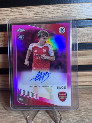 Max Dowman Auto pink /250 RC 2025/26