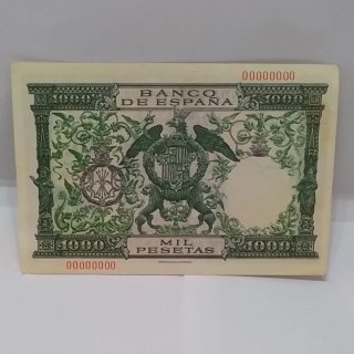 Billete 1000 Pesetas Banco de España 1957