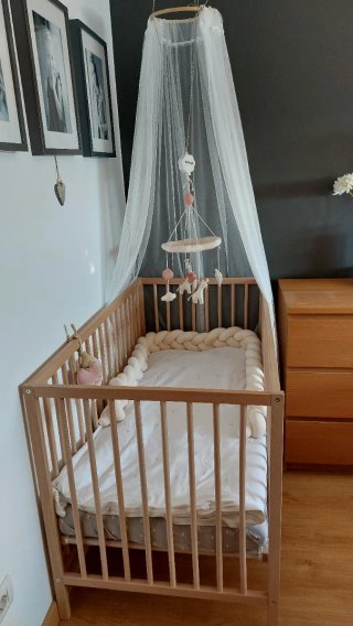 Cuna Ikea Sniglar madera
