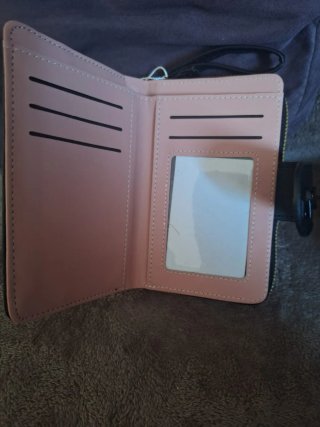 Cartera de mano con logo YSL