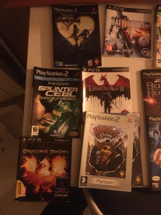Lote manuales PS3 y PS2 (Varios)