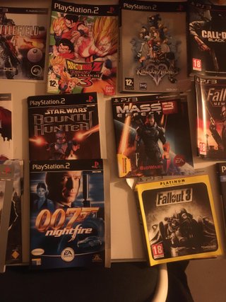 Lote manuales PS3 y PS2 (Varios)