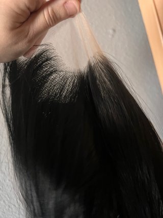 Peluca Lacefront Negra