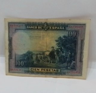 Billete 100 Pesetas Banco de España 1928
