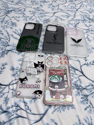 Fundas iPhone 13 Pro: Kuromi, Starbucks, YSL