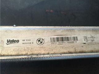 Radiador agua. 760051602 bmw serie 3 touring 54336