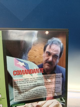 DVD COMANDANTE. OLIVER STONE