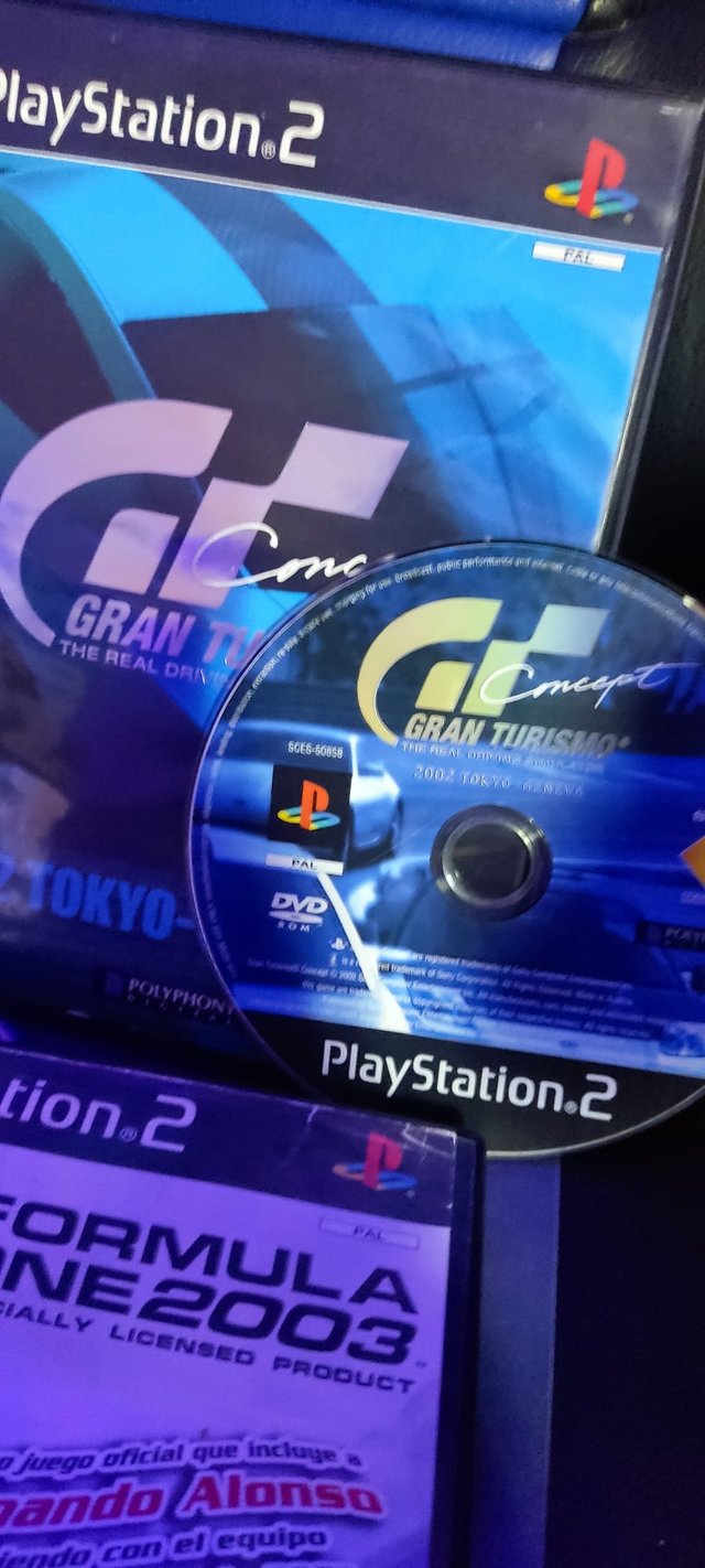 PACK CONDUCCIÓN EXTREMA PS2 BURNOUT GT DRIVER F1