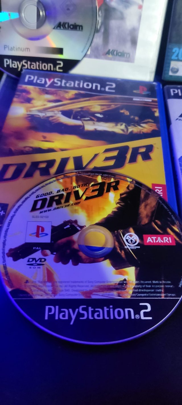 PACK CONDUCCIÓN EXTREMA PS2 BURNOUT GT DRIVER F1