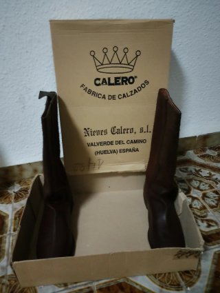 Botas de cuero para equitación