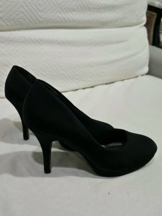 Zapatos de tacón negros talla 38 Marco Tozzi.