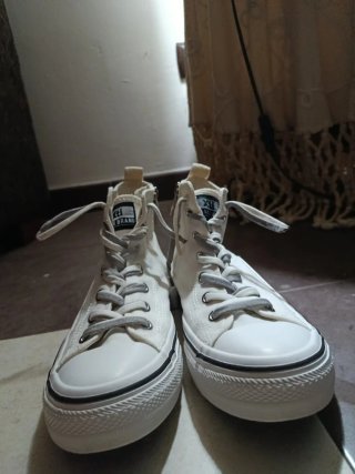 Zapatillas XTI Blancas Abotinadas Mujer