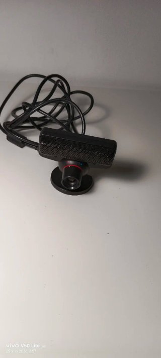 Cámara Web USB Negra para videojuegos