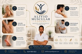 Terapia Corporal – masajes piernas cansadas etc.