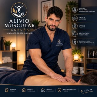ALIVIO MUSCULAR CORUÑA – masajista profesional