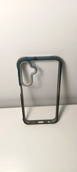 Funda Móvil Transparente Bicolor