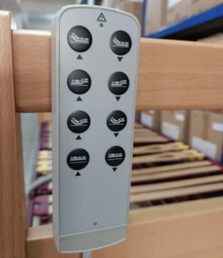 Cama articulada completa, sube tambien toda entera