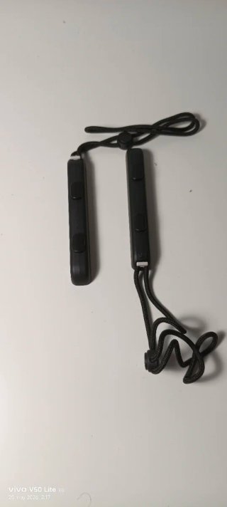 2 x Joy-Con Lanyard Negro 4 para poner en mandos