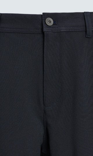 Pantalón Zara Man Negro Texturizado