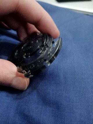 Beyblade AR Dranzer S plain clear