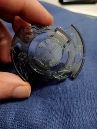 Beyblade AR Dranzer S plain clear