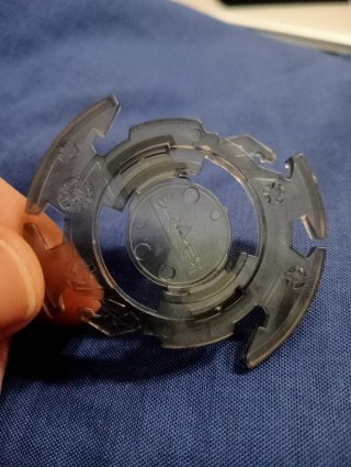 Beyblade AR Dranzer S plain clear