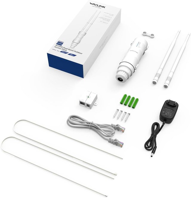 WAVLINK AC1200 Repetidor WiFi Exterior PoE