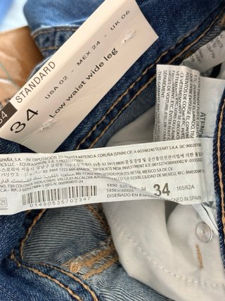 Pantalones vaqueros wide leg Stradivarius