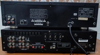 Amplificador y Doble Pletina Pioneer CT-W205R