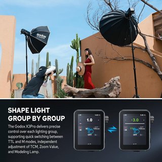 Godox X3Pro F disparador flash para FUJI