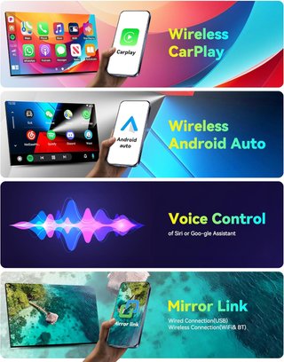 Radio CarPlay 8 Núcleos 4G+64G para Nissan Qashqai