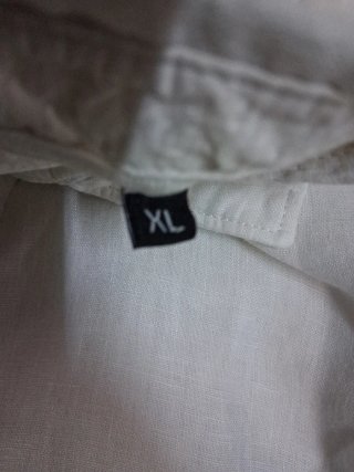 Camicia uomo puro lino xm, taglia XXL