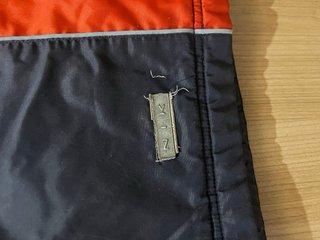 Chaqueta plumífera Nike vintage negra