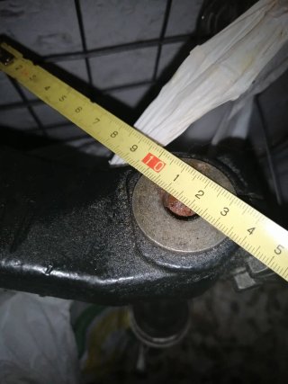 Horquilla con medidas 33cm total