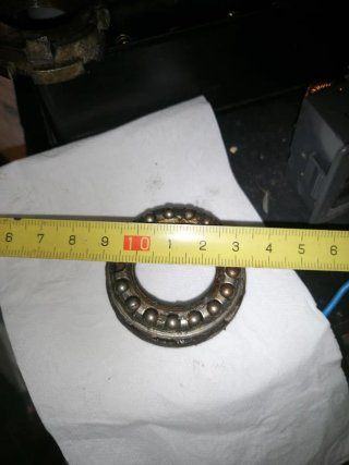 Horquilla con medidas 33cm total