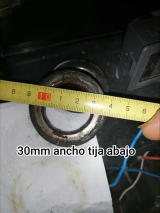 Horquilla con medidas 33cm total