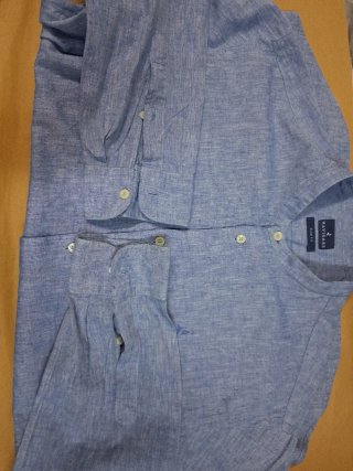 Camicia Uomo Navigare Lino Cotone ,taglia XXL
