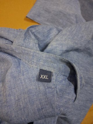 Camicia Uomo Navigare Lino Cotone ,taglia XXL