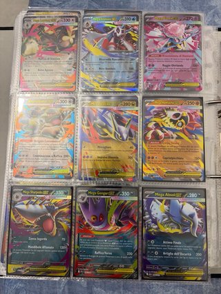 Lotto 81 Carte Pokémon Mega EX Italiane