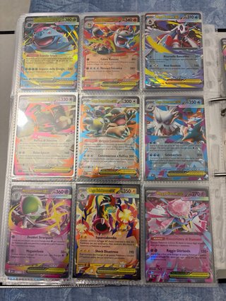 Lotto 81 Carte Pokémon Mega EX Italiane