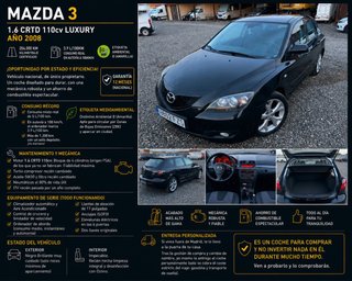 Mazda 3 1.6 turbo diesel 109 diesel