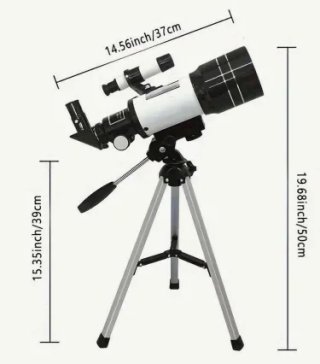 Telescopio con trípode