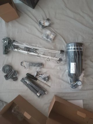 Telescopio con trípode