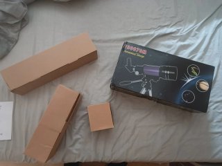 Telescopio con trípode
