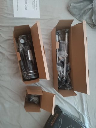 Telescopio con trípode