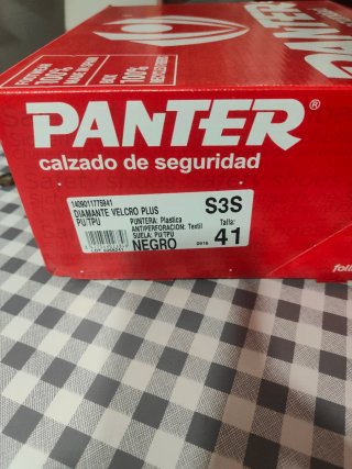 Zapatos de seguridad PANTER negros