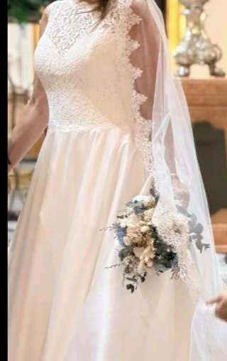 Vestido de Novia Temporada - Blanco